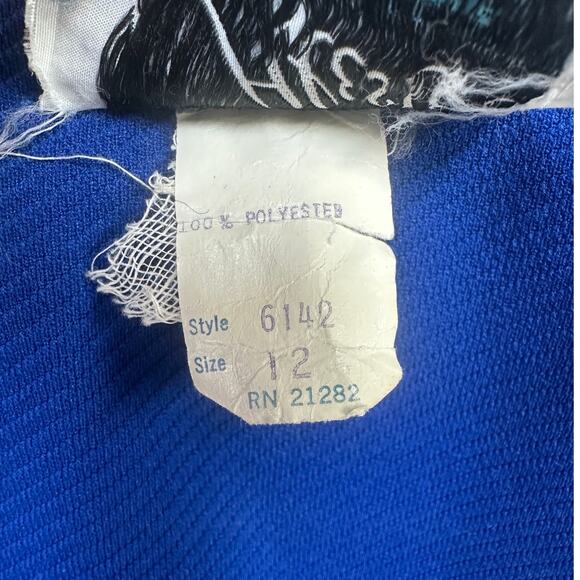 Vintage Alester Polyester Skirt Suit - Picture 7 of 7